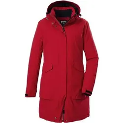 KILLTEC killtec Damen Mantel Funktionsparka, Größe 46 in Rot 459