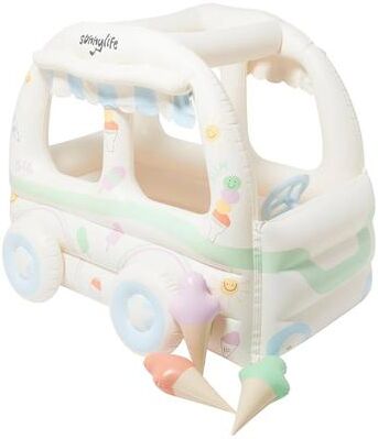 Sunnylife: Inflatable Cubby Vehicle - Summer Sundae - Playhouse, Kids 3+