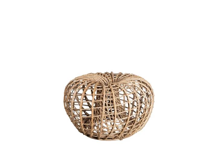 Cane-line Nest Tisch/Hocker Natural, klein