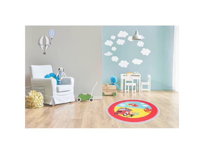 Tapis enfant Playground 400 II Ø 160cm Multicolore