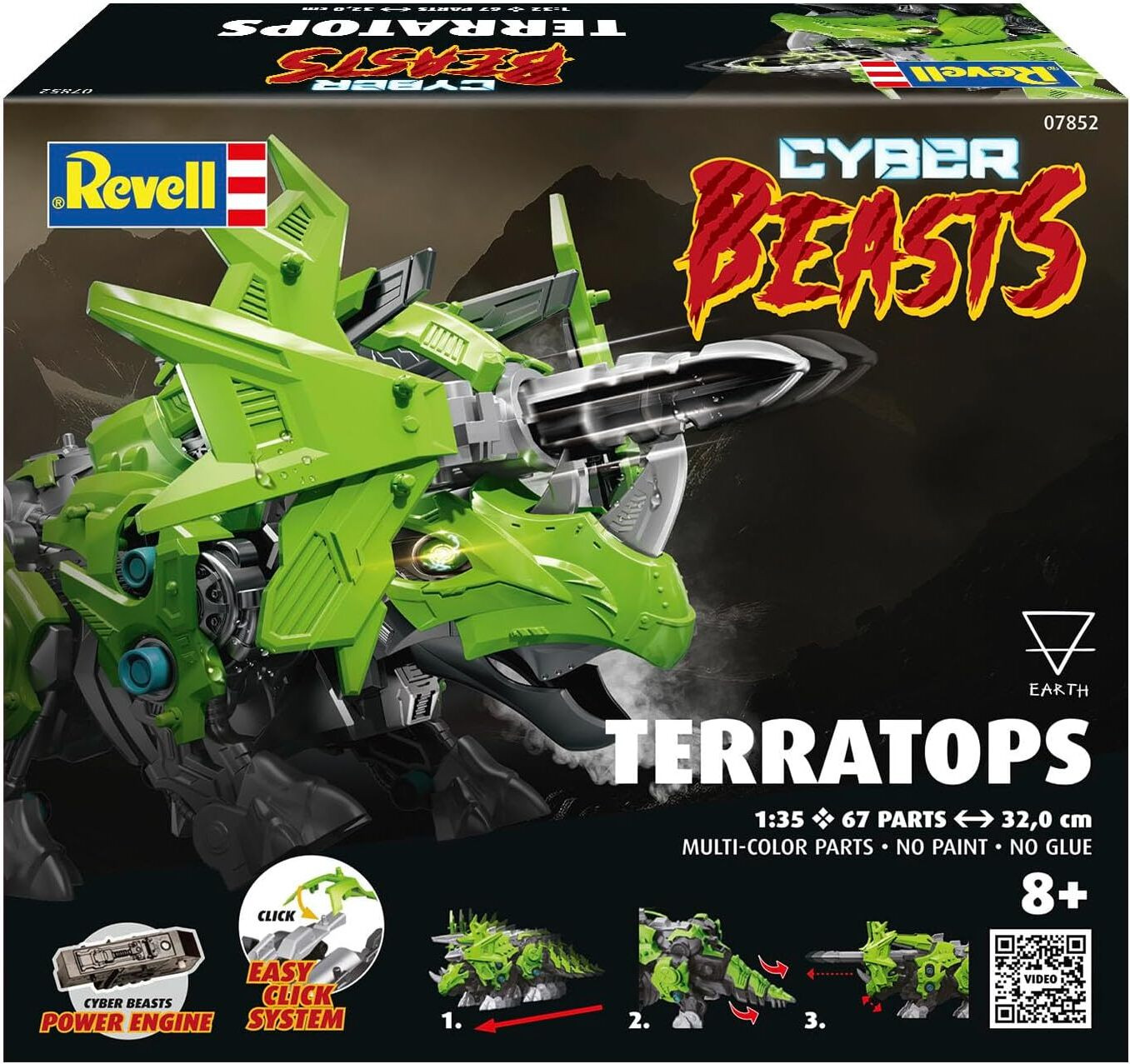 Revell CyberBeasts TerraTops schaal 1:35