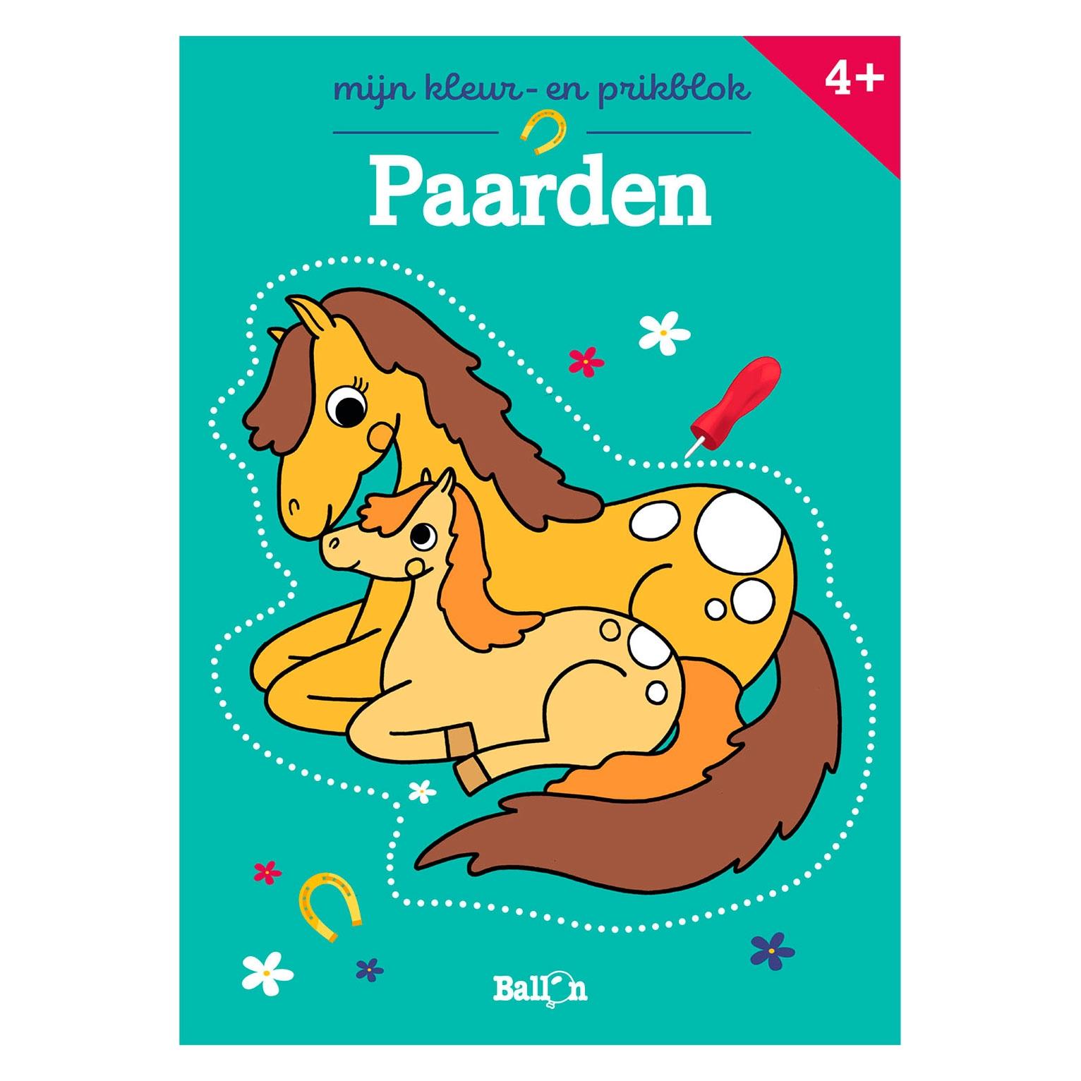 Standaard Mein Farb- und Prickelset: Pferde (42094049)