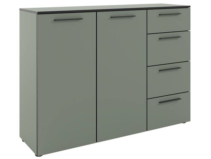 Novel Sideboard SOUL, grün, Holznachbildung