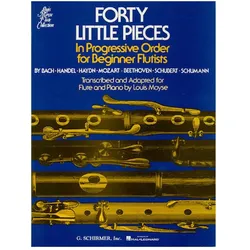 40 little Pieces (+Audio Access) for beginner flutists, Fachbücher von Louis Moyse