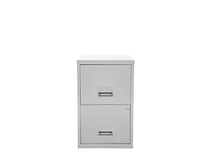 Pierre Henry 95147 Meuble classeur 2 tiroirs Gris