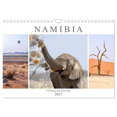 Namibia - unterwegs mit Julia Hahn (Wandkalender 2027 DIN A4 quer), CALVENDO Monatskalender