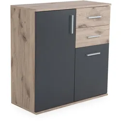 Kommode ALYSHA (BHT 80x84x35 cm) - BHT 80x84x35 cm