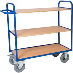 Rollcart Etagenwagen 08-7312LB, 3 Etagen, 1000 x 500 mm, Tragkraft 150kg