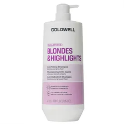 1L Goldwell Dualsenses Blondes & Highlights Anti-Gelbstich Shampoo