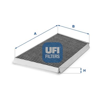 UFI Filter, Innenraumluft 54.131.00 für Mercedes