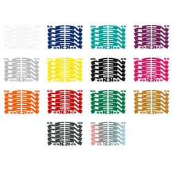 NONPLUS COMPONENTS Aufkleberset für Felgen | 24 mm