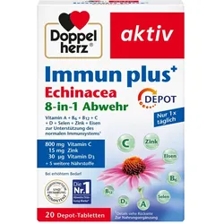 Doppelherz Immun plus Echinacea Depot Ta 20 St