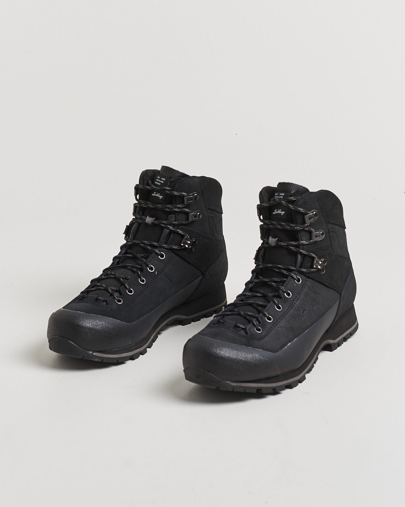 Lundhags Bjerg II Hiking Boot Black men 44 Sort