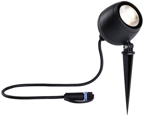 Paulmann 94774 Beleuchtungssystem Plug & Shine LED-Gartenstrahler LED 7.2W Warmweiß Anthrazit