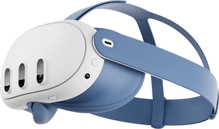 Meta Quest 3 Headset Einlage Sillikon und Strap (899-00630-01)