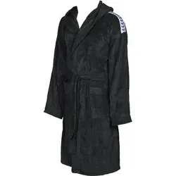 ARENA Unisex Bademantel Core, Größe M in Schwarz Schwarz
