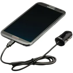 Valueline Auto-Ladegerät 1-Ausgang 2.1 A Micro USB Schwarz, Auto Adapter, Schwarz