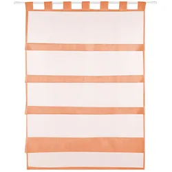 Bestlivings Sky Gardine Raffoptik Schlaufe 80 x 110 cm apricot