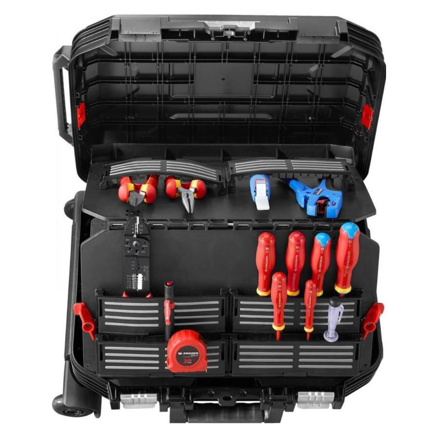 Facom Werkzeur-Koffer-Set Elektro 14 T. (14 Teile) (BV.R30CM2PB)