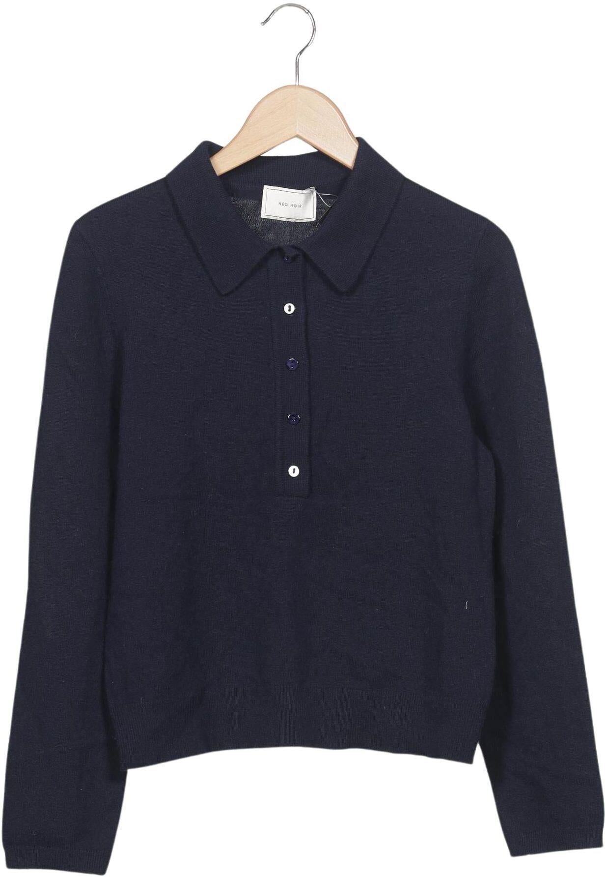 NEO Noir Damen Pullover, Marineblau, Gr. EU 36, Synthetik / Wolle - Second Hand