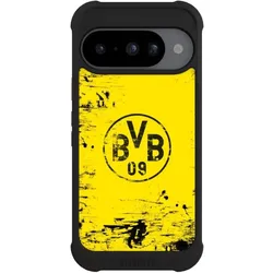 Nivocase Hülle für Google Pixel 10 Stossfeste Handyhülle NIVOmax Case Schwarz BVB Borussia Dortmund (Google Pixel 10), Smartphone Hülle, Schwarz