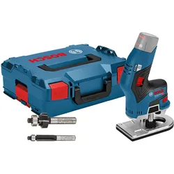 Bosch Hausgeräte, Fräse, Akku-Kantenfräse GKF 12V-8 Solo inkl. 2x Fräser in L (Kantenfräse)