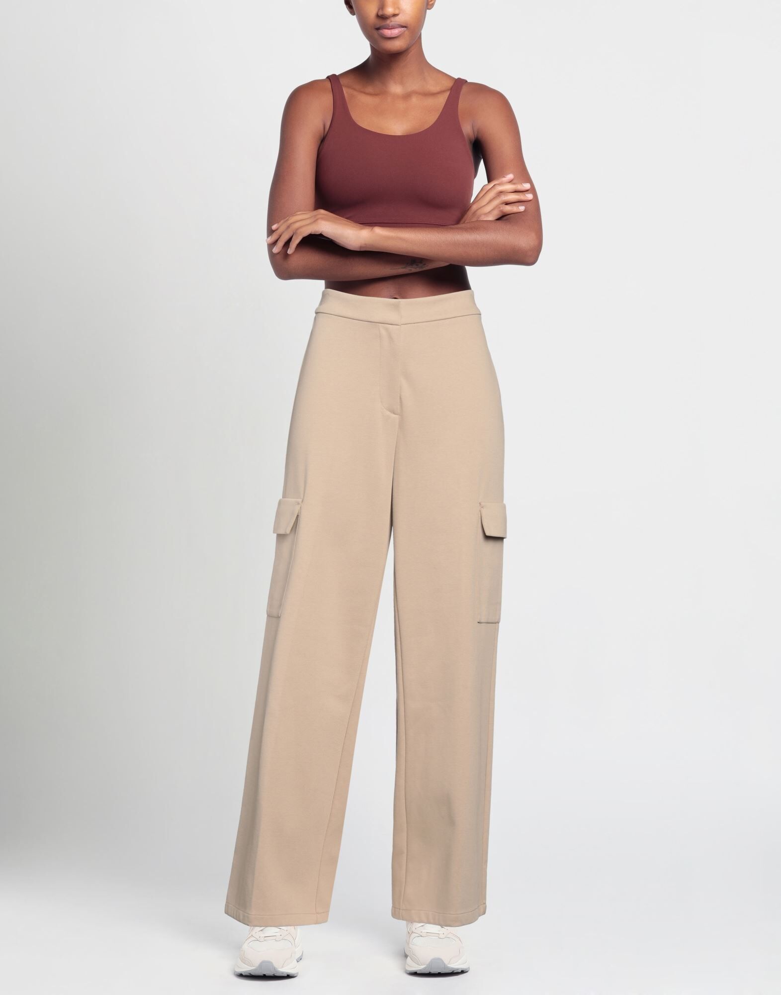 Notes Du Nord Pantalones Mujer Arena 34,36 Mujer