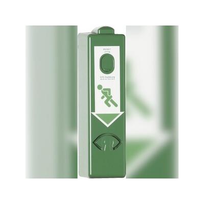 Einhand-Türwächter, Basisgerät, für Türklinken, Profilhalbzylinder, grün