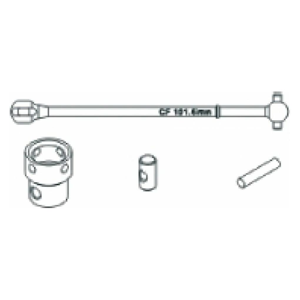 Jamara Kardan X3 Mitte vorn CVD (504287)