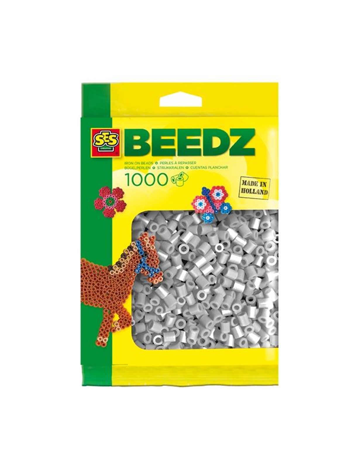 SES Creative Iron-on Beads - Gray 1000 pcs.