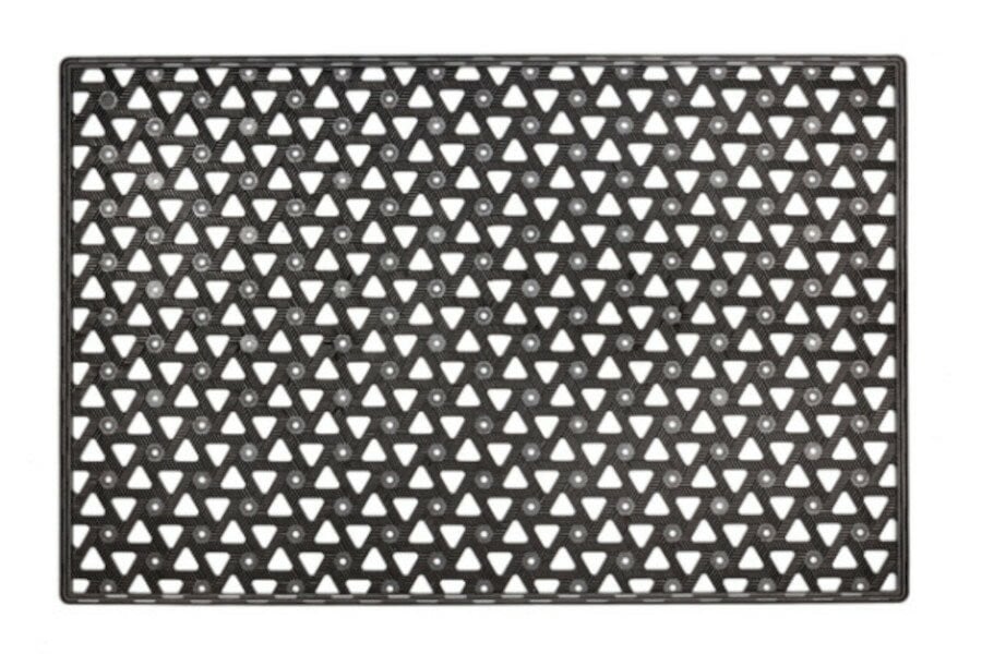 Hamat Buitenmat Matrix Antraciet 49 x 75 cm