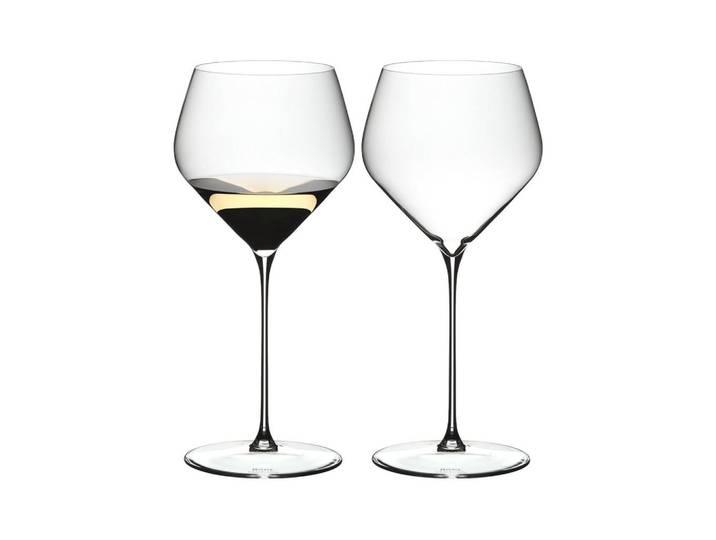 Riedel Chardonnay Weingläser Veloce transparent 690 ml 2er Set, Transparent, Glas, Gläser, Weingläser