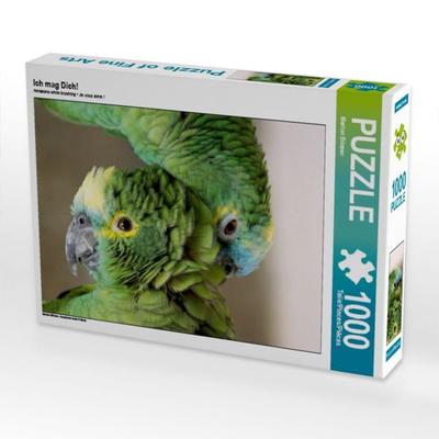 CALVENDO Puzzle Ich mag Dich! | 1000 Teile Lege-Größe 64x48cm Foto-Puzzle für glückliche Stunden