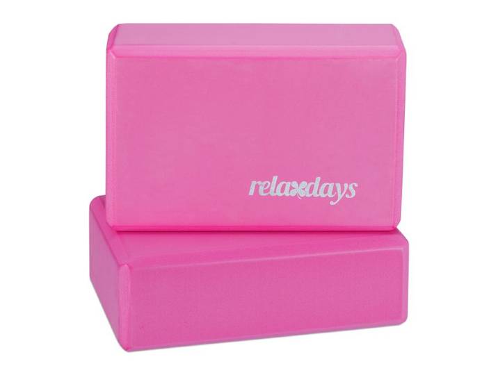 Relaxdays Lot de 10 blocs de yoga