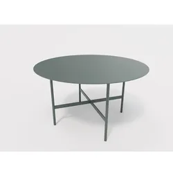 BETA Beistelltisch rund Large RAL 7012 basaltgrau