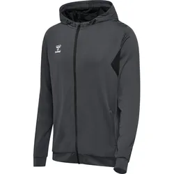 HUMMEL hmlAUTHENTIC PL ZIP HOODIE asphalt S