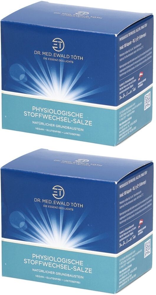 Dr. Ewald Töth Physiologische Stoffwechsel Salze Dr.Töth 2x 2x180 St Kapseln