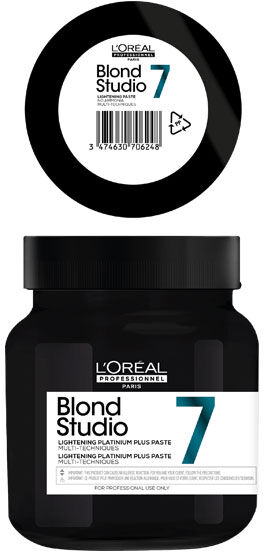 500g L'Oréal Professionnel Paris BLOND STUDIO Platinium Plus Blondierpaste