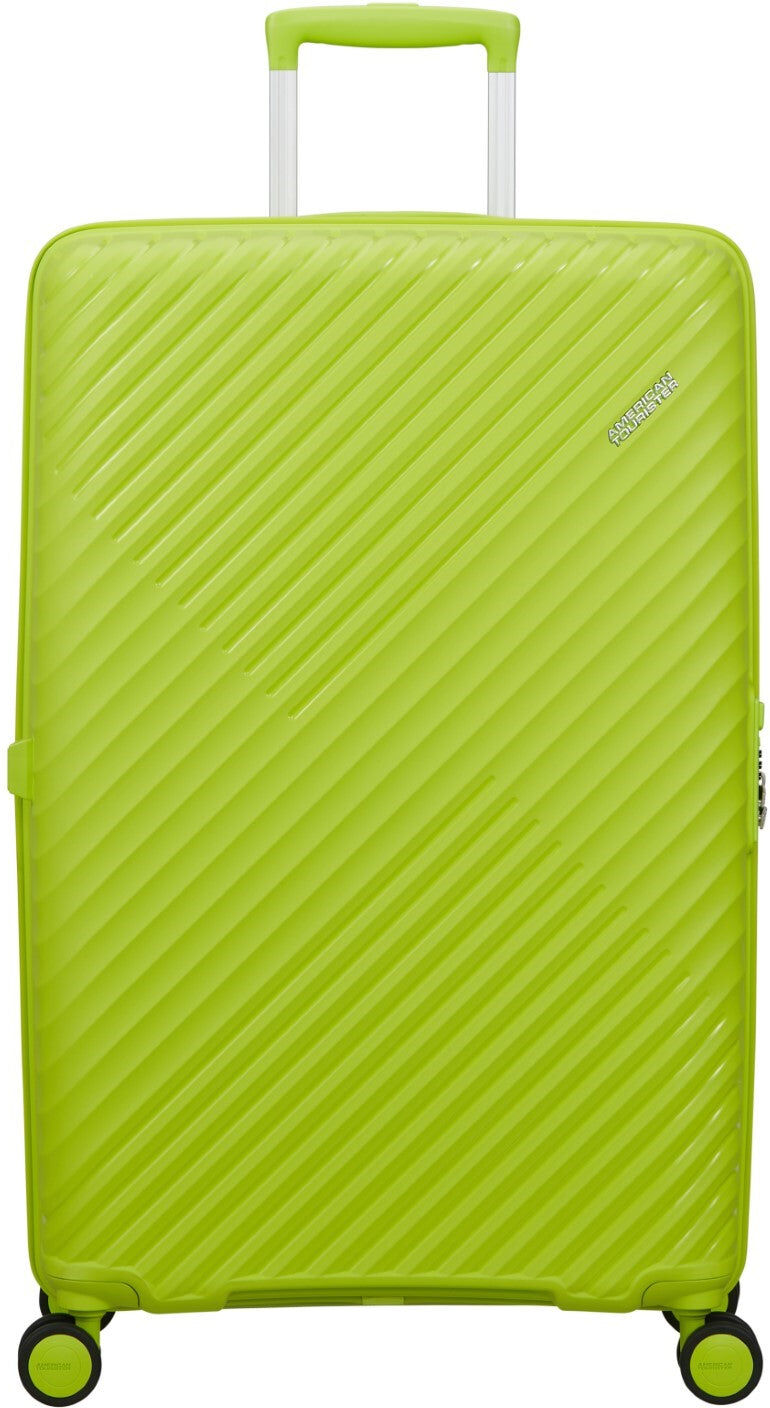 American Tourister Diablast 78cm 4-Wheel Large Expandable Suitcase - Hyper Lime