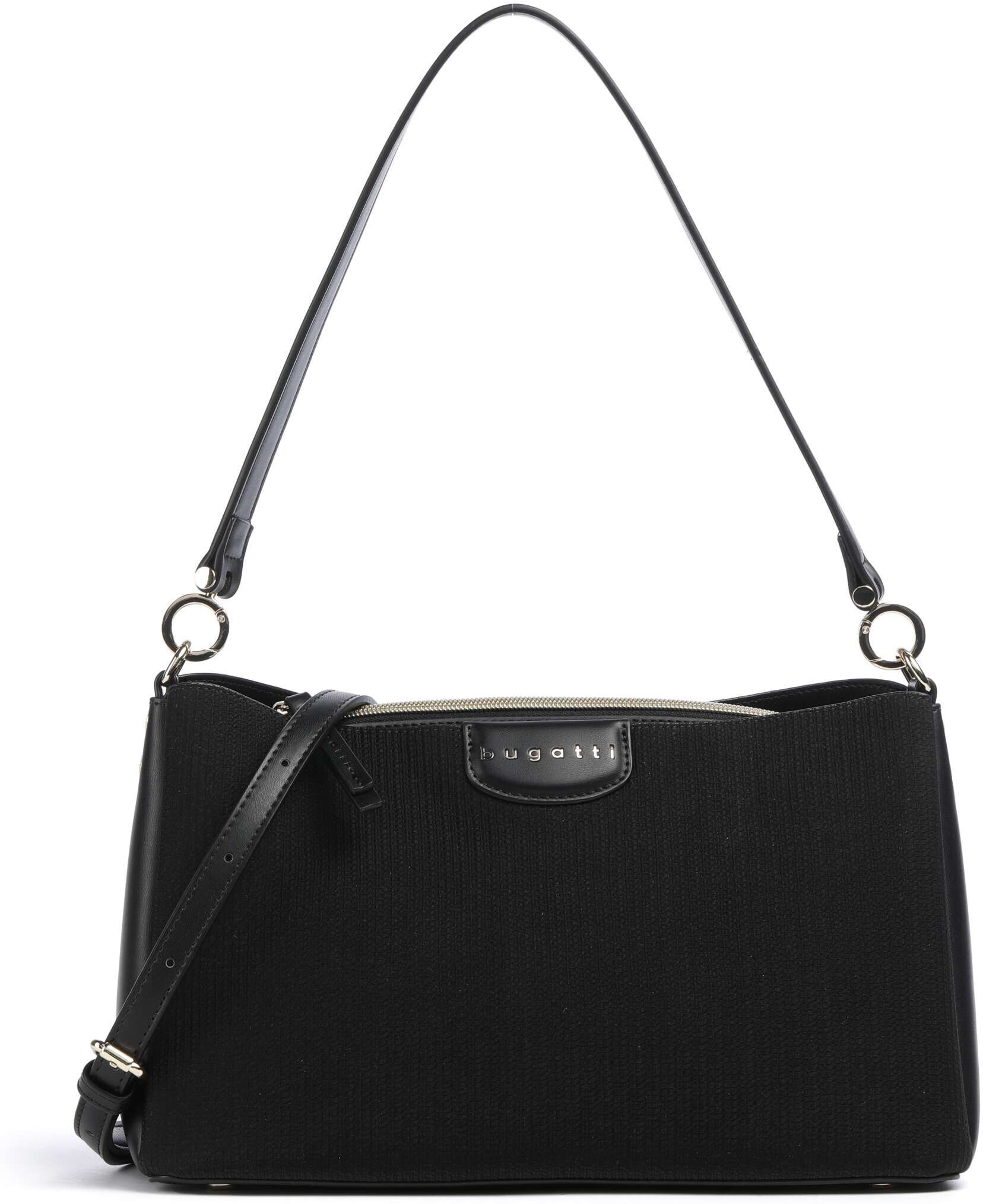 Bugatti Leah Schultertasche, schwarz