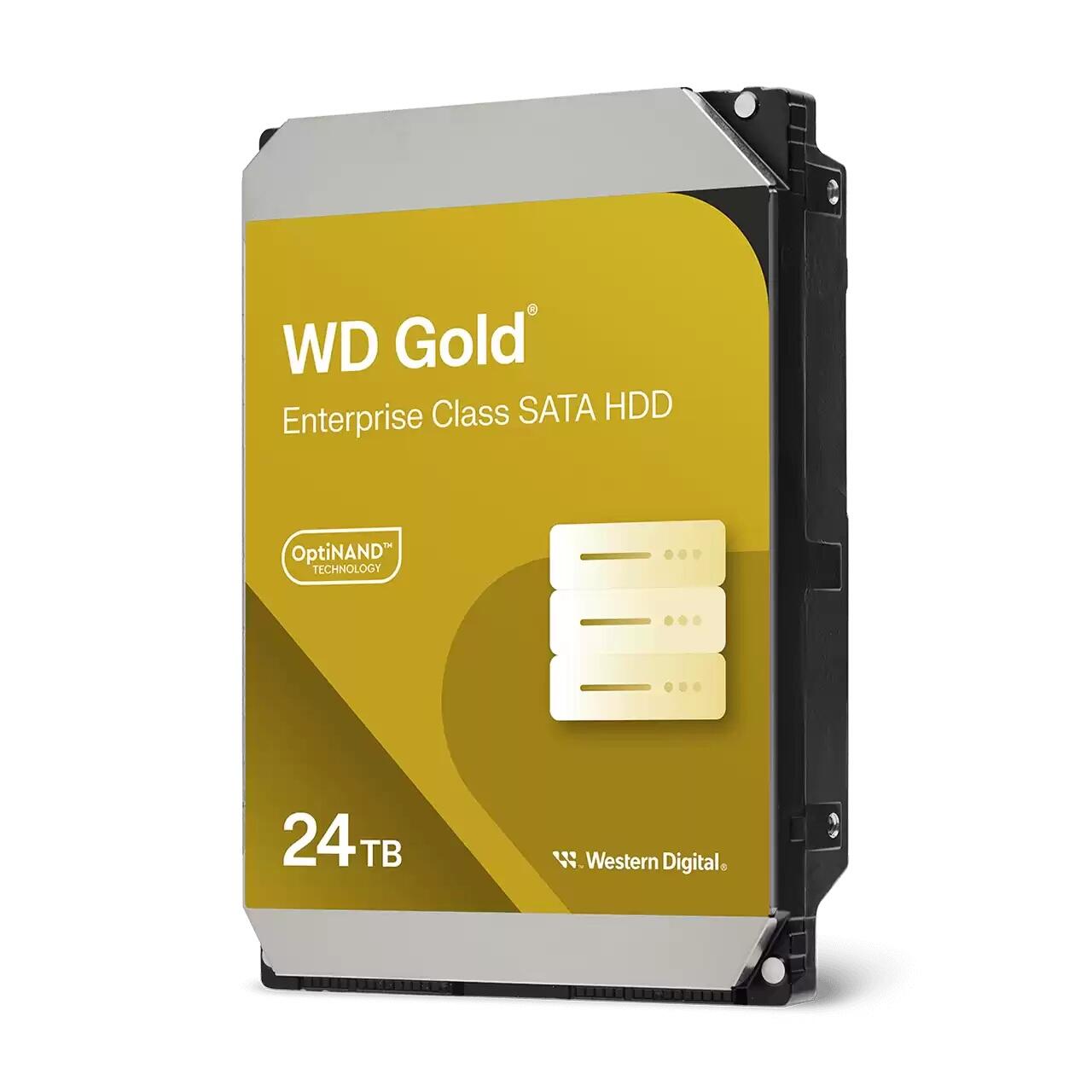 Western Digital WD Gold Enterprise Klass Festplatte - 24 TB WD241KRYZ