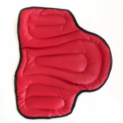 Horse Riding Saddle Pad Shock Absorbing Equestrian Seat Cushion red