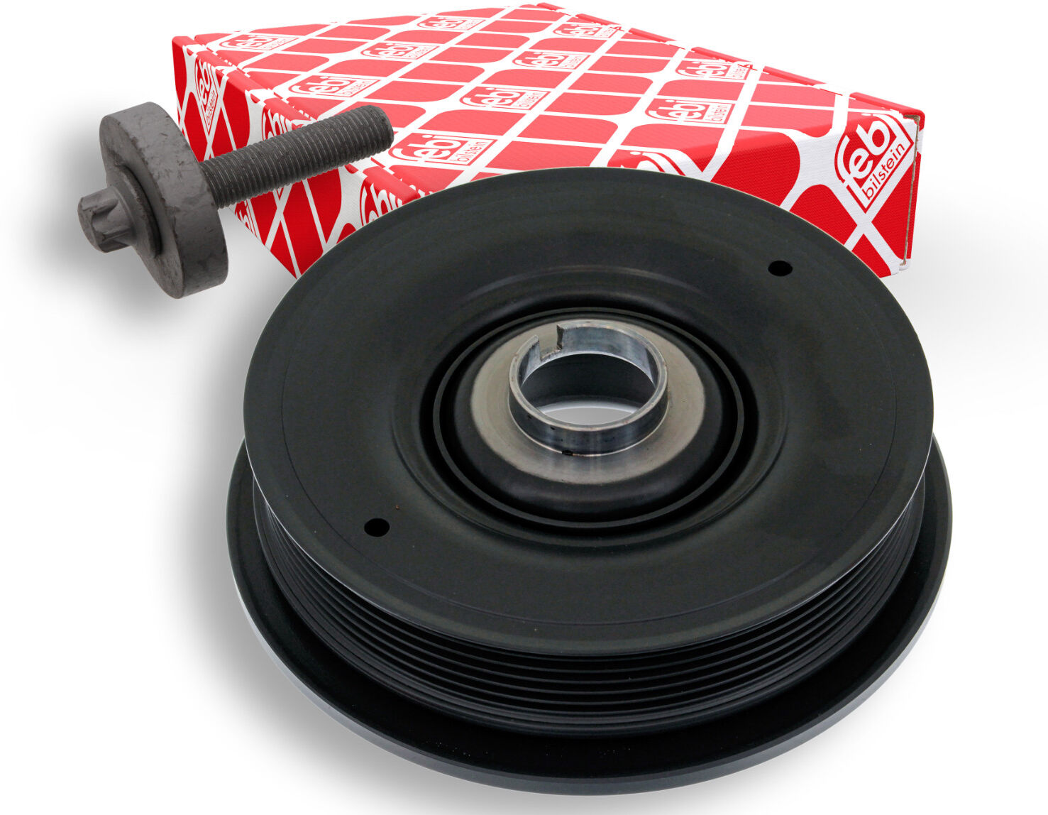 Febi Bilstein Riemenscheibe, Kurbelwelle Prokit 33699 Für Opel Gm Renault Nissan