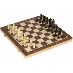 Goki Schach/Dame Spiel 2in1, magnetisch