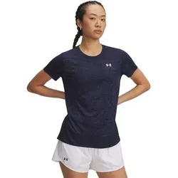 UNDER ARMOUR Damen Shirt TECH SSC- TWIST, Größe XL in Grau 410