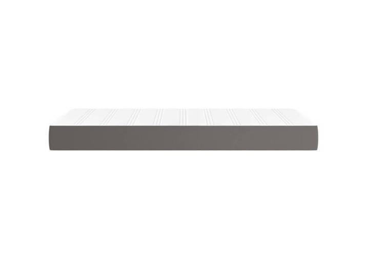 FAF-NEUF* Matelas de lit à ressorts ensachés - densité incomparable - Gris 90x190x20 cm Similicuir JUIN605451