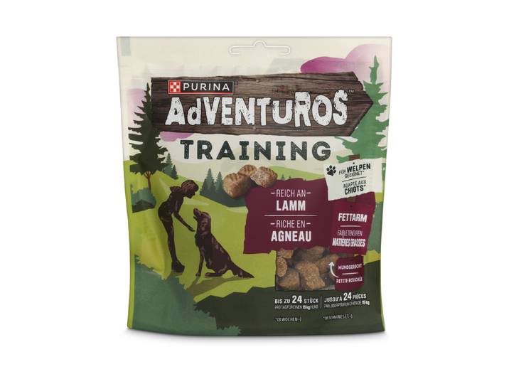 Adventuros Hundesnack Training Lamm