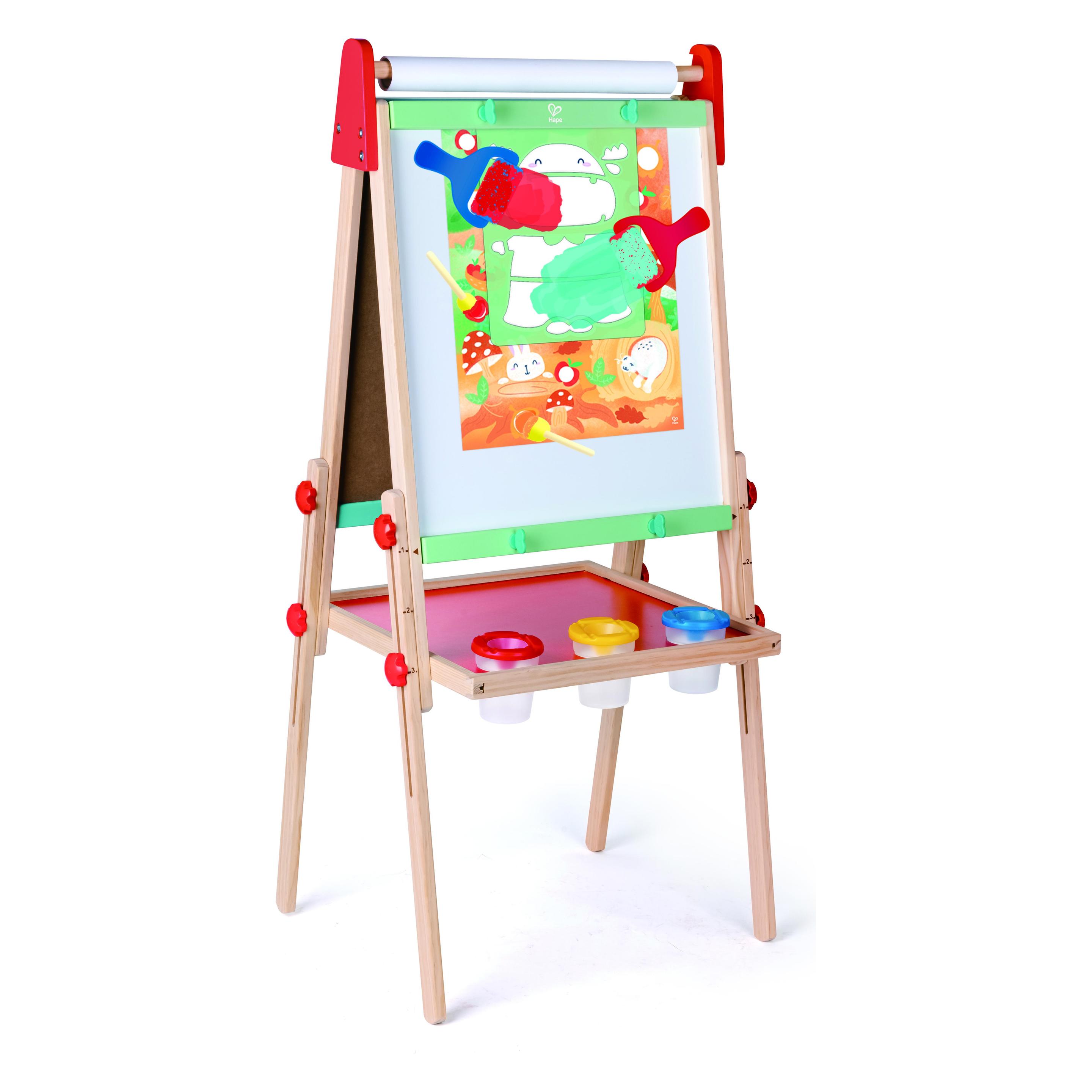 Hape Malspass mit Farbrollern und Schablonen (E1067)