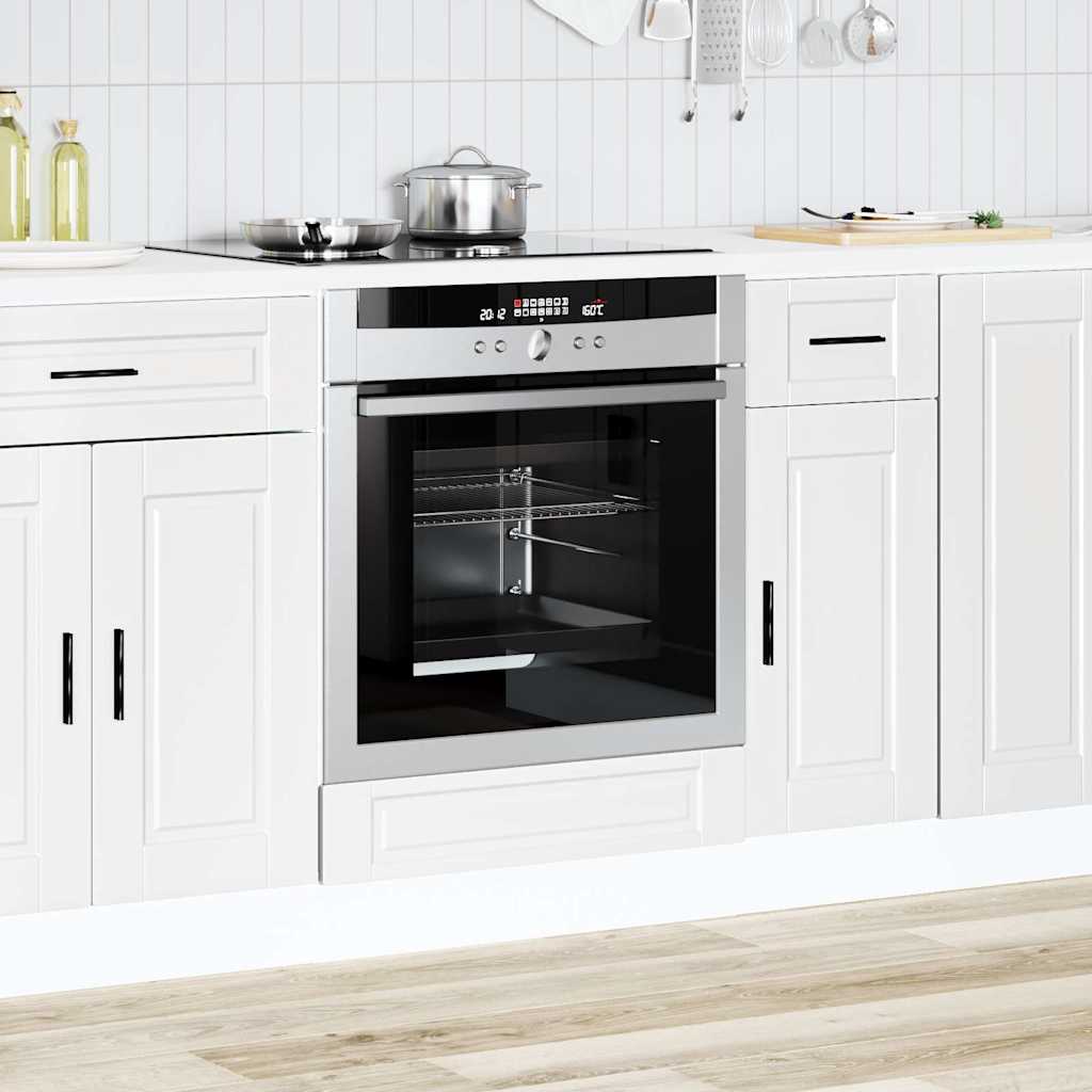 vidaXL Armoire à four Porto blanc bois d'ingénierie