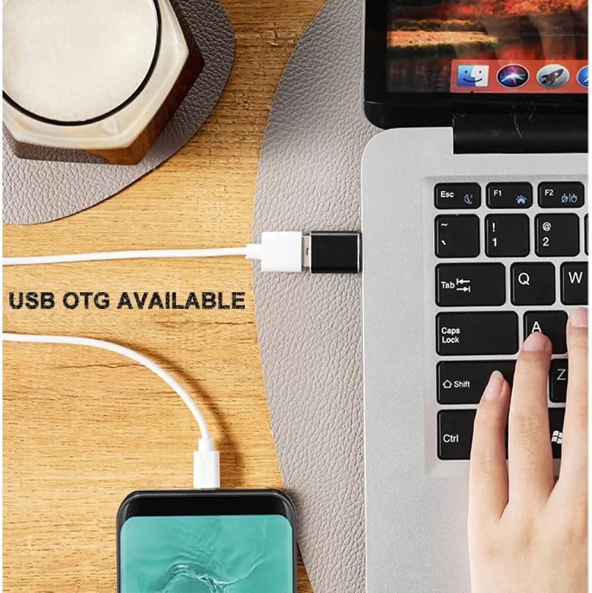 INF 4er-Pack USB-C Adapter Set: USB 3.0 & Micro-USB Adapter für erweiterte Kompatibilität